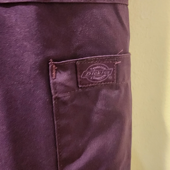 DICKIES Women's purple scrub pant size M - Picture 5 of 11